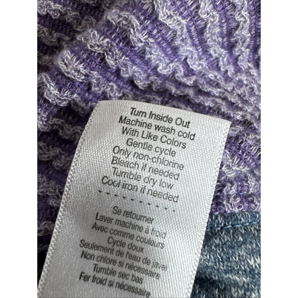 Coldwater Creek Womens Sweatshirt Patchwork Boho Casual - Picture 6 of 9